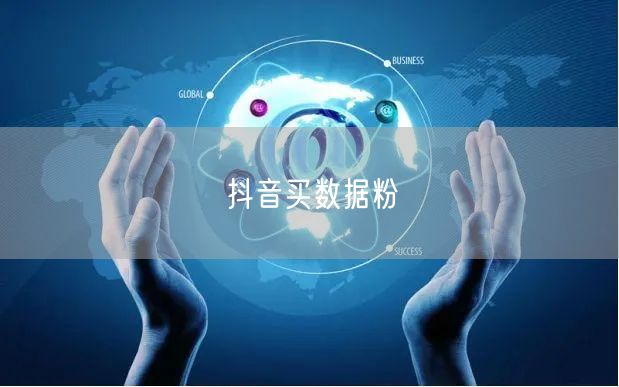 抖音买数据粉