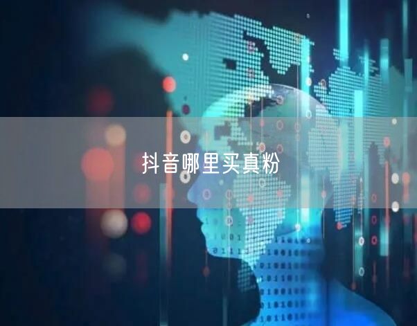 抖音哪里买真粉