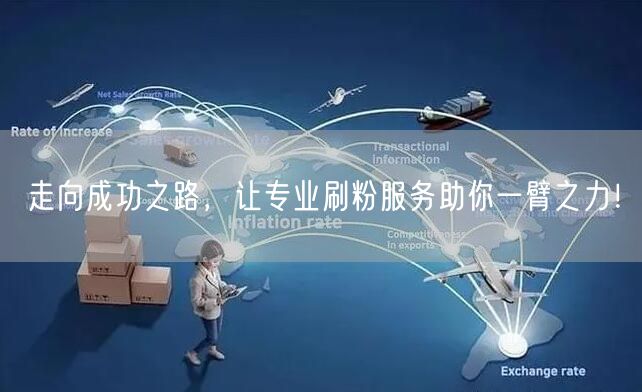 走向成功之路，让专业刷粉服务助你一臂之力！