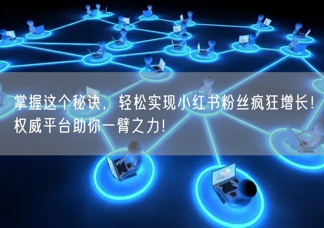掌握这个秘诀，轻松实现小红书粉丝疯狂增长！权威平台助你一臂之力！