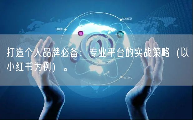 打造个人品牌必备：专业平台的实战策略（以小红书为例）。