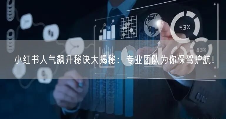 小红书人气飙升秘诀大揭秘：专业团队为你保驾护航！