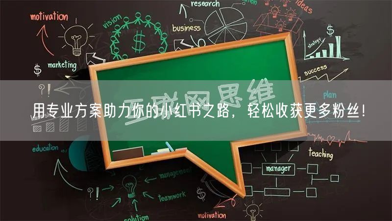 用专业方案助力你的小红书之路，轻松收获更多粉丝！