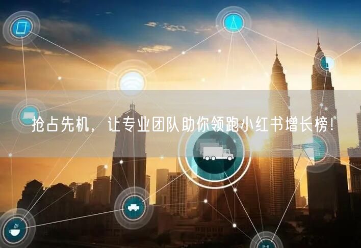抢占先机，让专业团队助你领跑小红书增长榜！