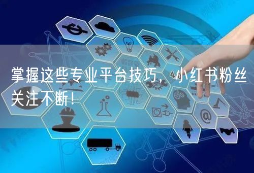 掌握这些专业平台技巧，小红书粉丝关注不断！