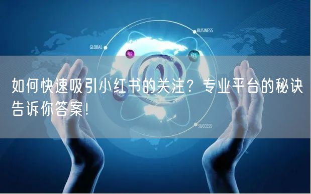 如何快速吸引小红书的关注？专业平台的秘诀告诉你答案！