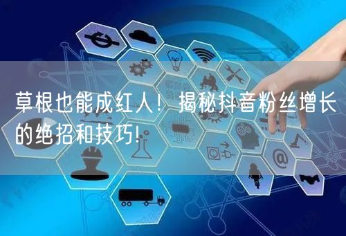 草根也能成红人！揭秘抖音粉丝增长的绝招和技巧!