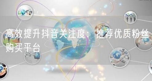 高效提升抖音关注度：推荐优质粉丝购买平台