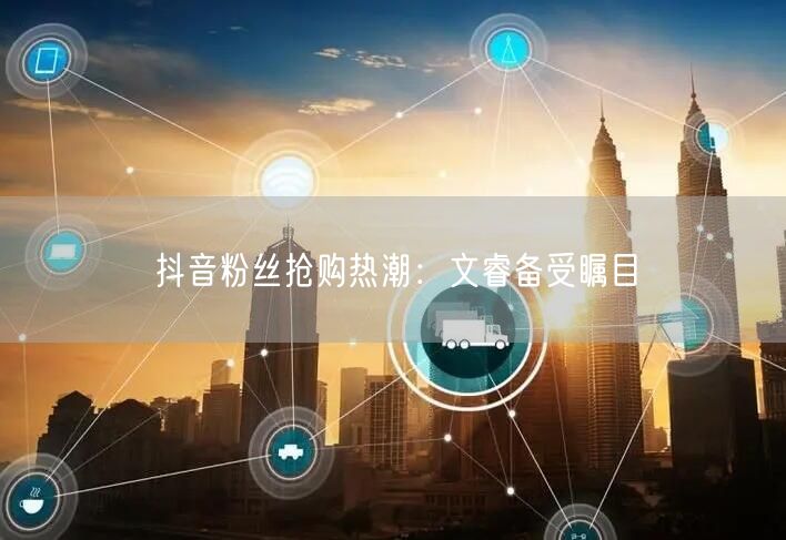 抖音粉丝抢购热潮：文睿备受瞩目