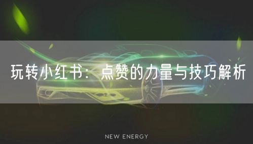 玩转小红书：点赞的力量与技巧解析