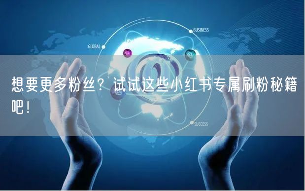 想要更多粉丝？试试这些小红书专属刷粉秘籍吧！