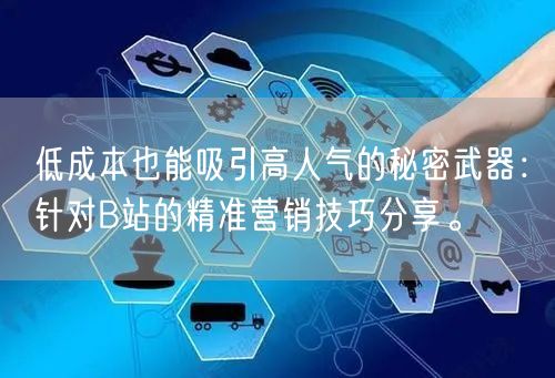 低成本也能吸引高人气的秘密武器：针对B站的精准营销技巧分享。