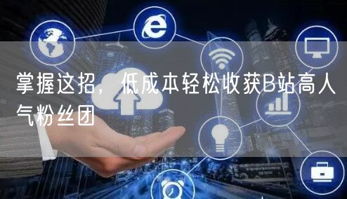 掌握这招，低成本轻松收获B站高人气粉丝团