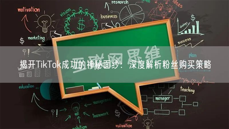 揭开TikTok成功的神秘面纱：深度解析粉丝购买策略