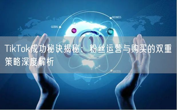 TikTok成功秘诀揭秘：粉丝运营与购买的双重策略深度解析