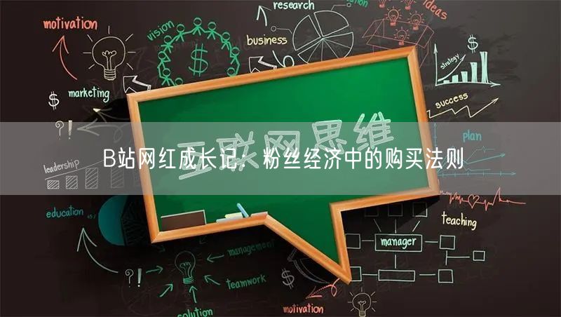 B站网红成长记：粉丝经济中的购买法则