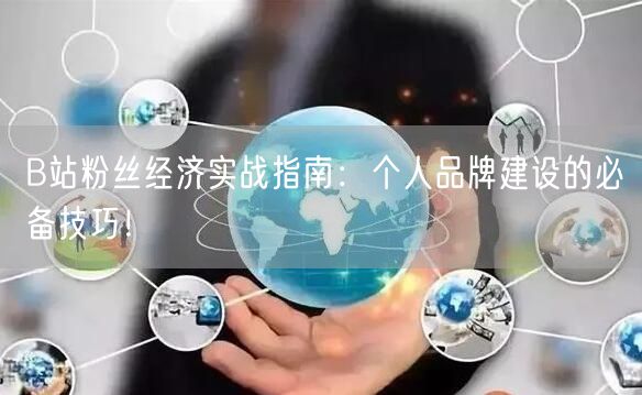 B站粉丝经济实战指南：个人品牌建设的必备技巧！